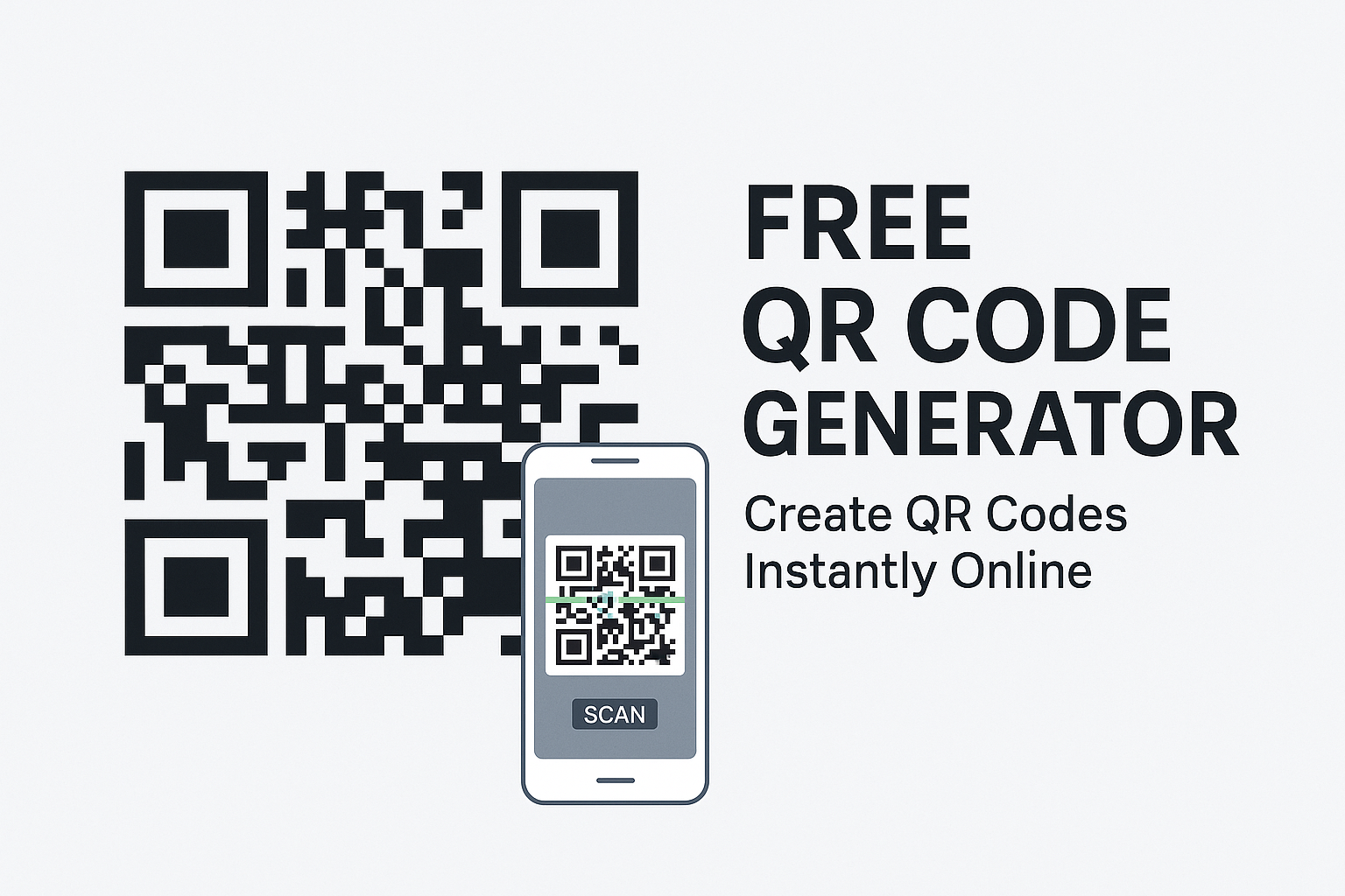Free QR Code Generator – Create QR Codes Instantly Online